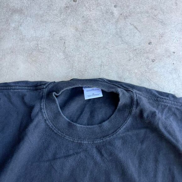 Dunn edwards y2k Flames Grunge 2000s Long sleeve tee Black Mens size XL - Picture 2 of 3